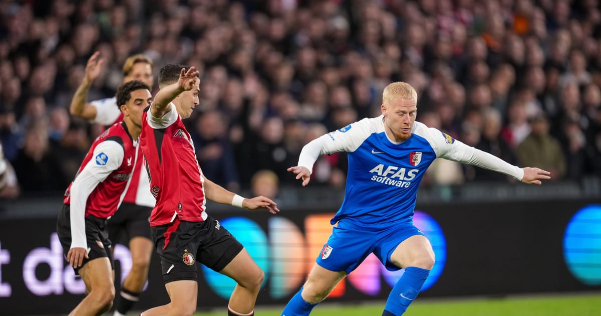 AZ verliest topper van Feyenoord en raakt koppositie kwijt ...