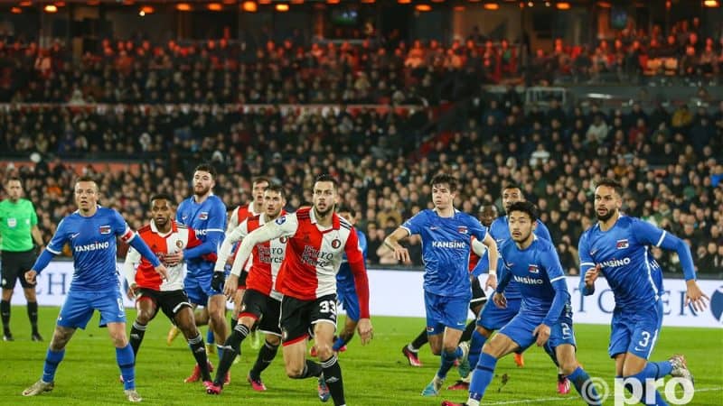 Feyenoord wint van AZ. Kies de AZ-speler van de wedstrijd
